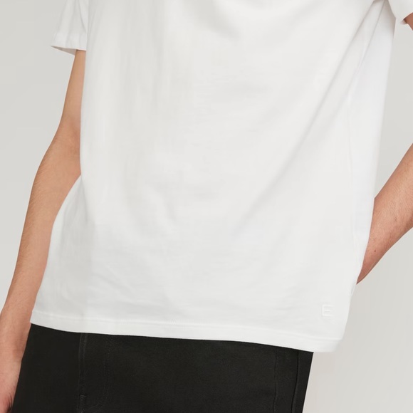 NEW Everlane The Organic Cotton Crew Uniform in White XL - Picture 3 of 11